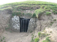 Tara mound entrance