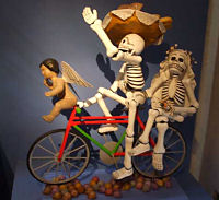 Figurine in a museum