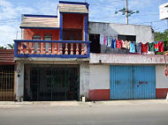 Typical street scene, Mexico