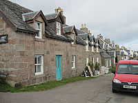 Stone row houses
