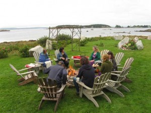 Meeting at Oceanstone, near Peggy's Cove