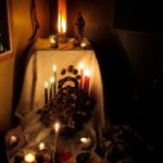 Imbolc altar
