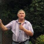 Robert Spencer, Vice President and Treasurer of BCEC, at the launch of the solar roof on Kew Beach School